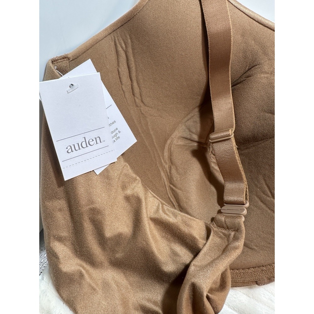 Auden Bra Underwired Full Coverage Back Closure -Light Brown- Size 46DD NWT - Picture 3 of 4